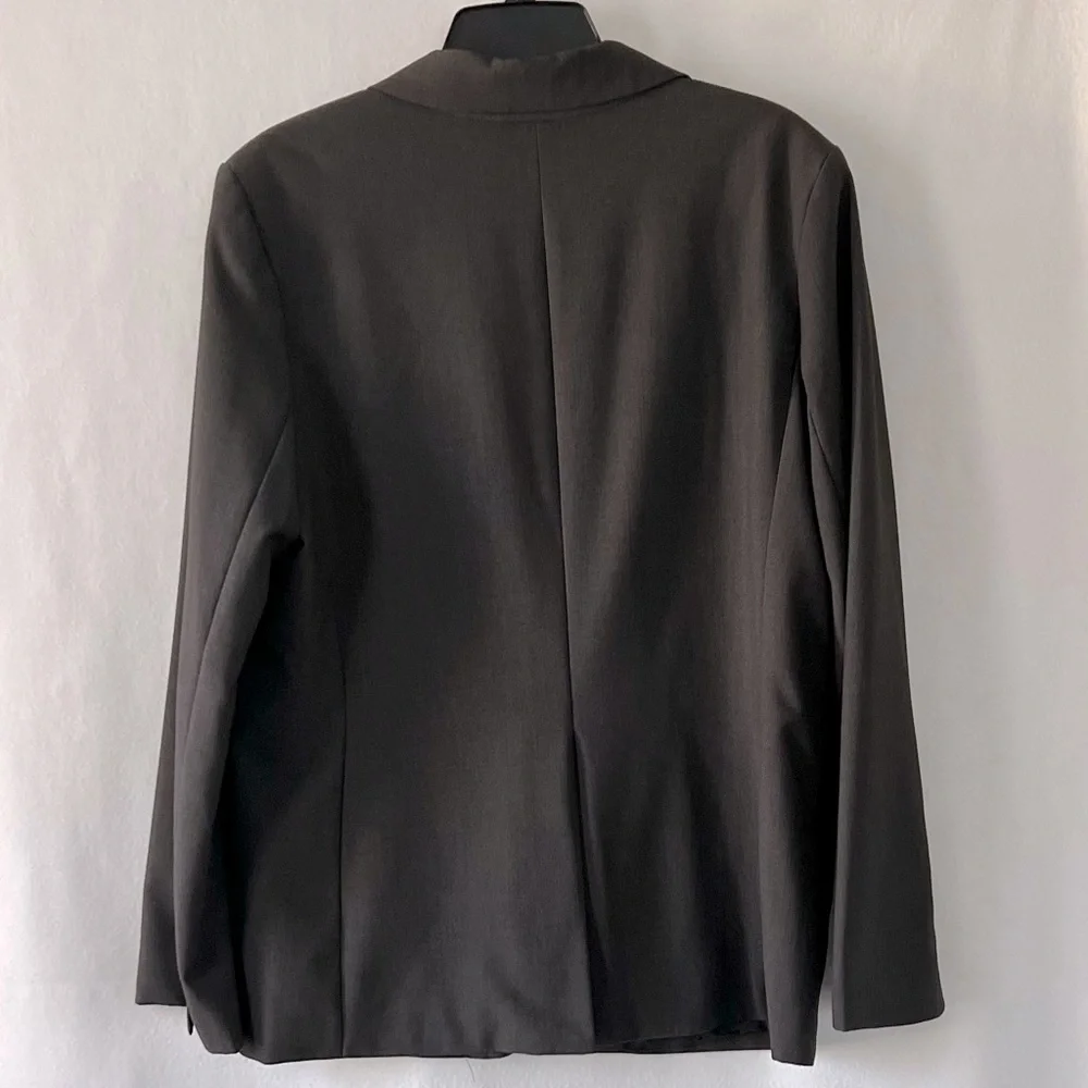 Norma Kamala Size 16 Gray Dress Jacket